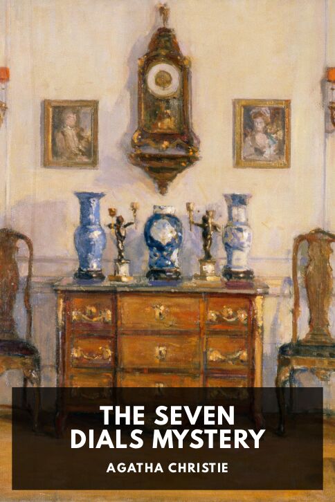 Typing practice book cover: The Seven Dials Mystery