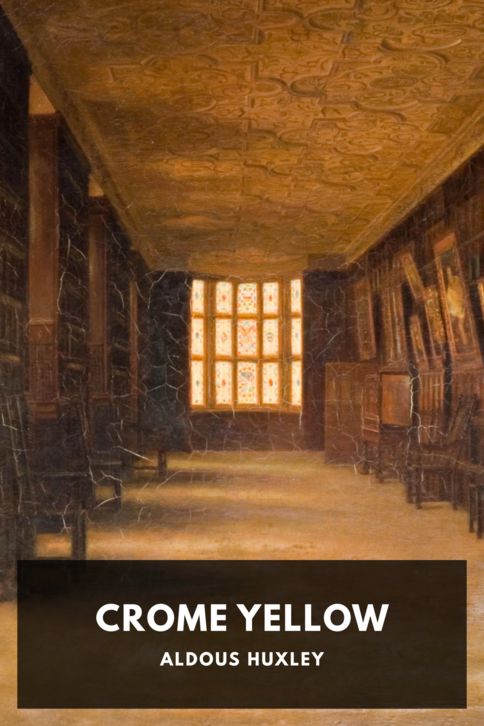 Typing practice book cover: Crome Yellow