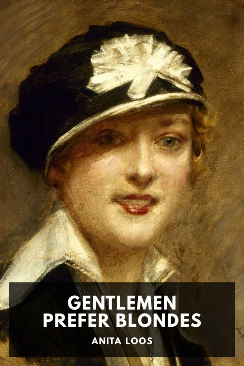 Typing practice book cover: Gentlemen Prefer Blondes