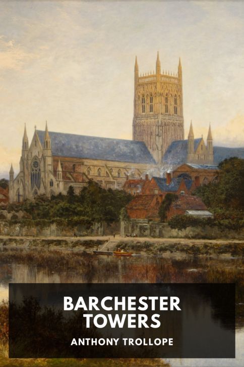Typing practice book cover: Barchester Towers