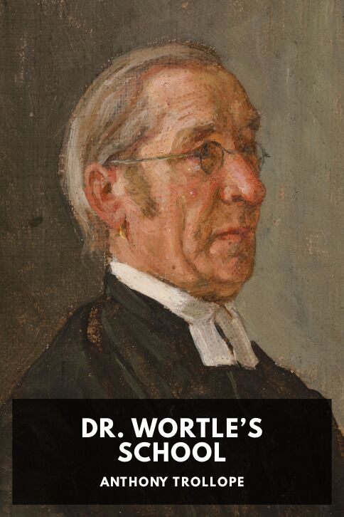 Typing practice book cover: Dr. Wortle’s School