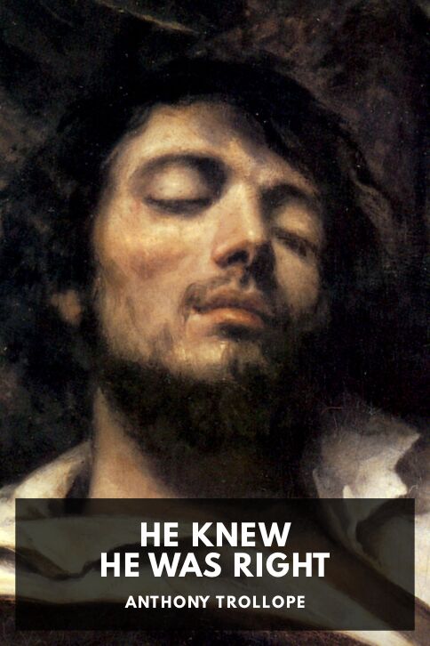 Typing practice book cover: He Knew He Was Right