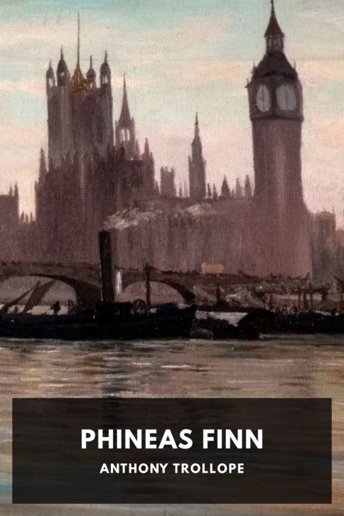 Typing practice book cover: Phineas Finn