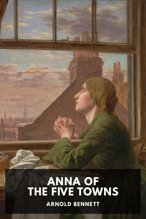 Typing practice book cover: Anna of the Five Towns