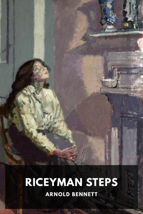 Typing practice book cover: Riceyman Steps