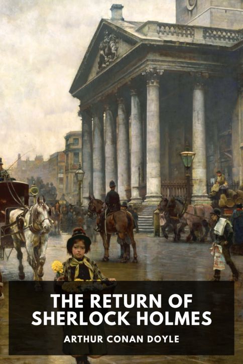 Typing practice book cover: The Return of Sherlock Holmes