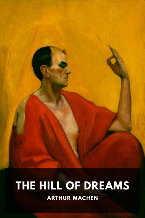 Typing practice book cover: The Hill of Dreams