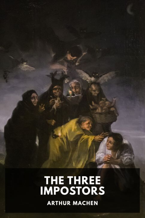 Typing practice book cover: The Three Impostors