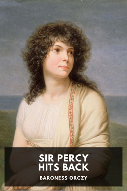 Typing practice book cover: Sir Percy Hits Back