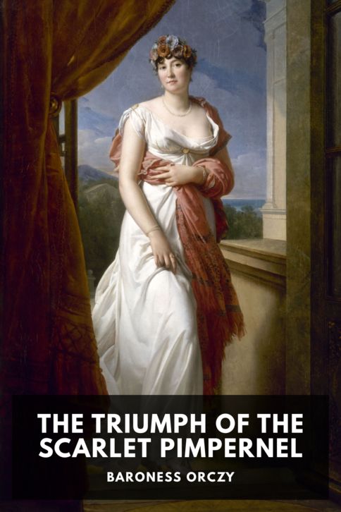 Typing practice story cover: The Triumph of the Scarlet Pimpernel