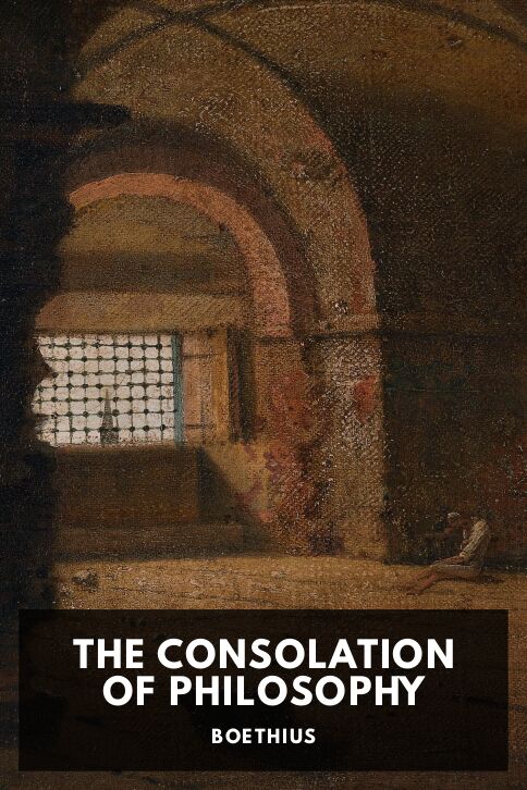 Typing practice book cover: The Consolation of Philosophy