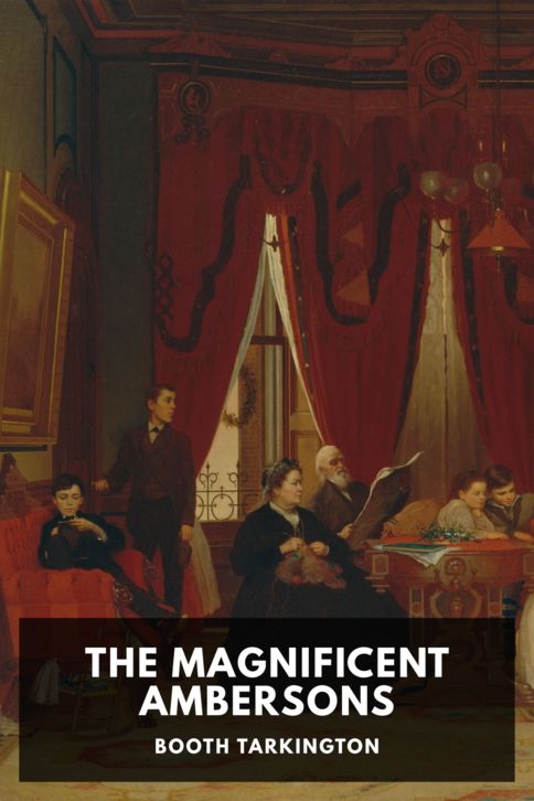 Typing practice book cover: The Magnificent Ambersons