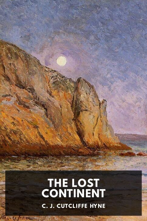 Typing practice book cover: The Lost Continent