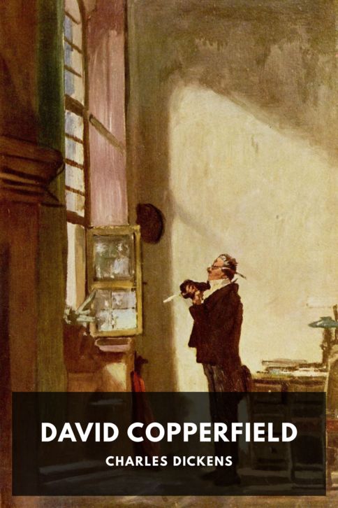 Typing practice book cover: David Copperfield
