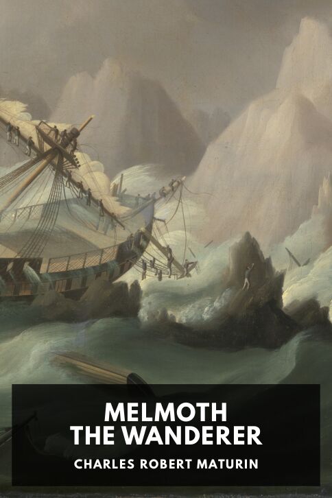Typing practice book cover: Melmoth the Wanderer