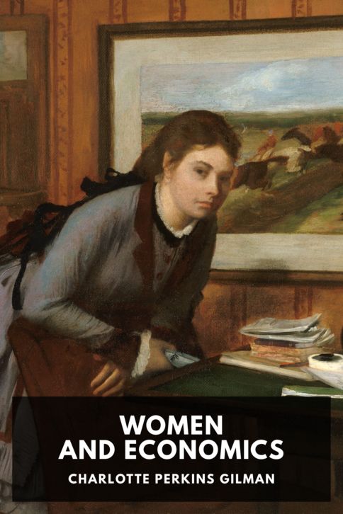 Typing practice story cover: Women and Economics