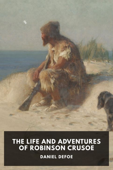 Typing practice story cover: The Life and Adventures of Robinson Crusoe