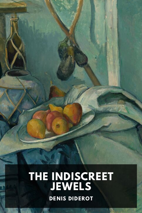 Typing practice book cover: The Indiscreet Jewels