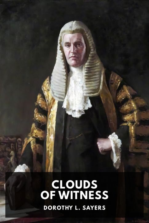 Typing practice book cover: Clouds of Witness