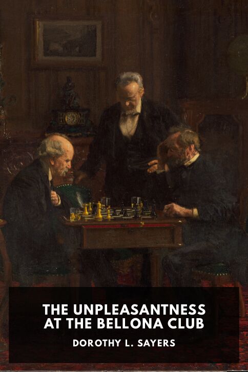 Typing practice story cover: The Unpleasantness at the Bellona Club