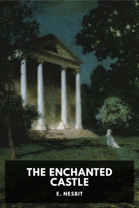 Typing practice book cover: The Enchanted Castle