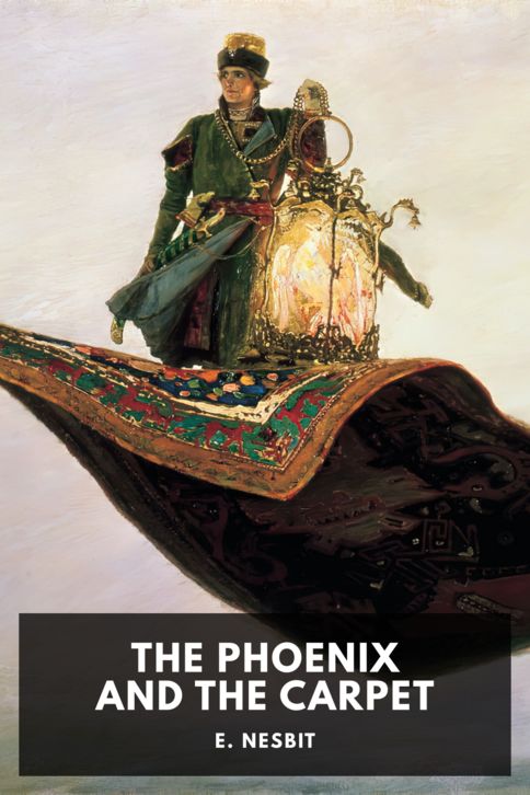 Typing practice book cover: The Phoenix and the Carpet