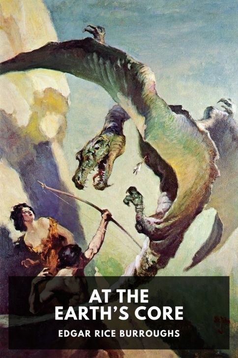 Typing practice book cover: At the Earth’s Core