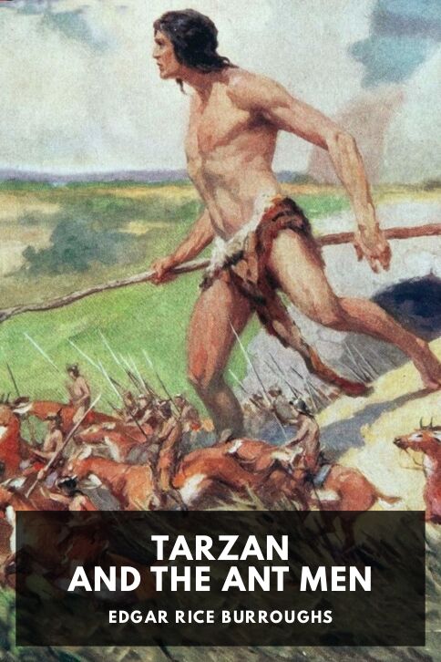 Typing practice story cover: Tarzan and the Ant Men