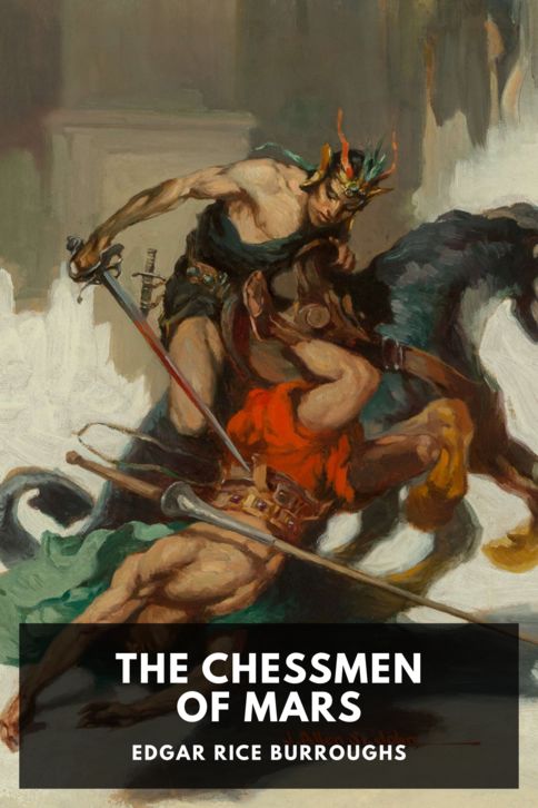 Typing practice story cover: The Chessmen of Mars