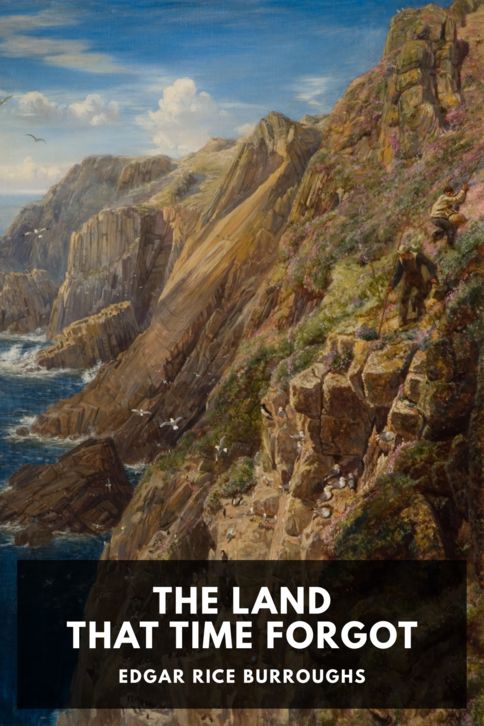 Typing practice book cover: The Land That Time Forgot