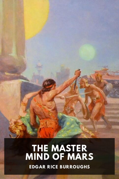 Typing practice book cover: The Master Mind of Mars