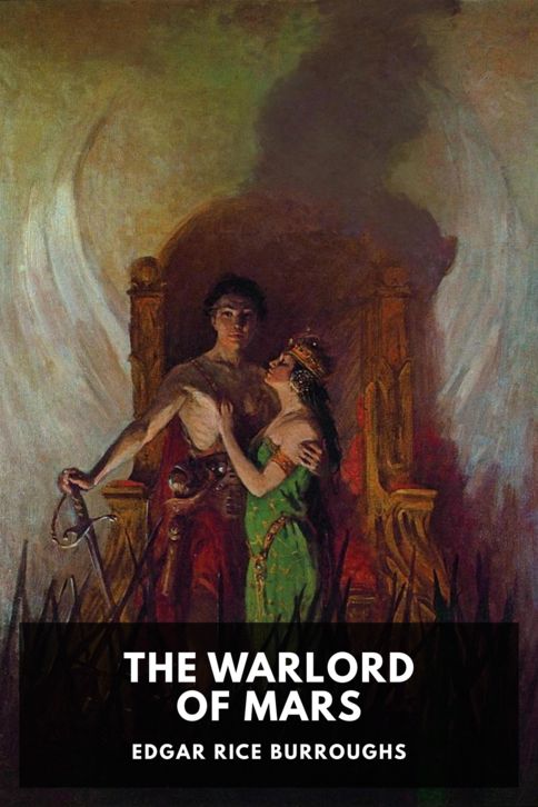 Typing practice book cover: The Warlord of Mars