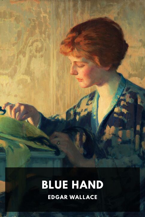 Typing practice book cover: Blue Hand