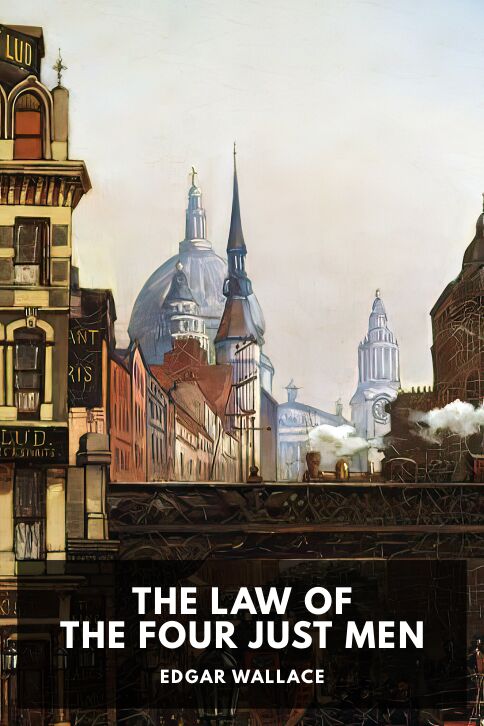 Typing practice book cover: The Law of the Four Just Men