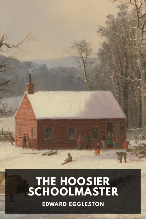 Typing practice story cover: The Hoosier Schoolmaster
