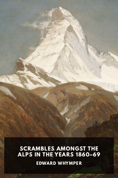 Typing practice book cover: Scrambles Amongst the Alps in the Years 1860–69