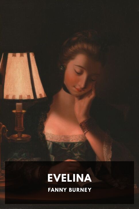 Typing practice book cover: Evelina