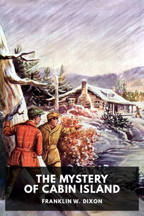 Typing practice story cover: The Mystery of Cabin Island