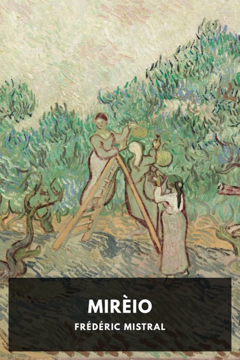 Typing practice book cover: Mirèio
