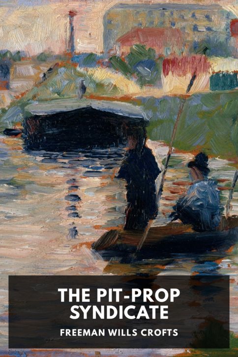 Typing practice book cover: The Pit-Prop Syndicate