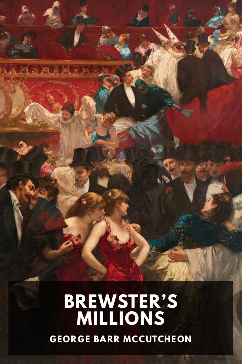 Typing practice book cover: Brewster’s Millions