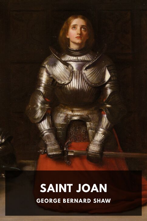 Typing practice book cover: Saint Joan