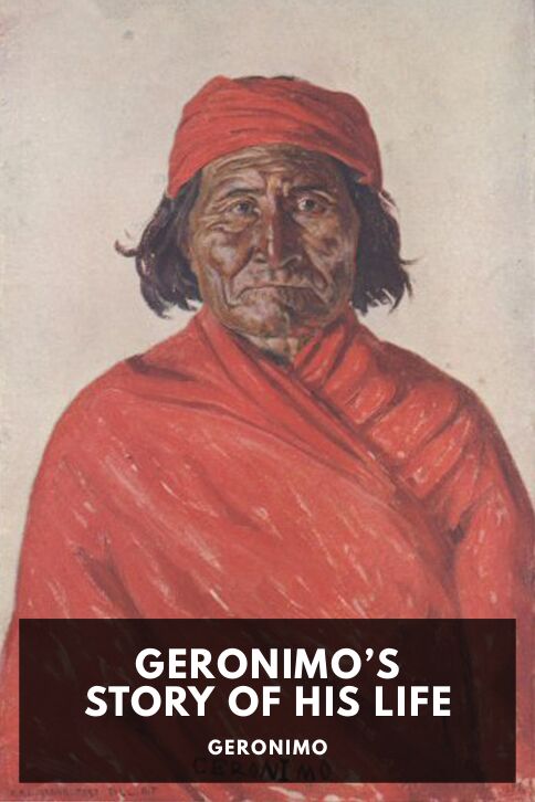 Typing practice book cover: Geronimo’s Story of His Life