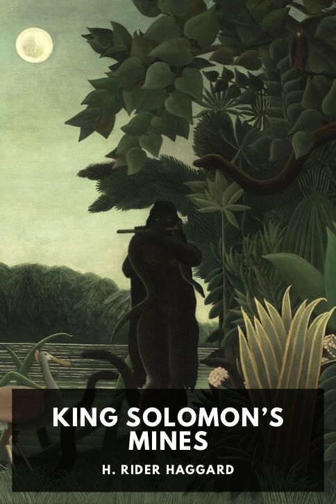 Typing practice story cover: King Solomon’s Mines