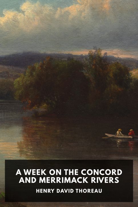 Typing practice book cover: A Week on the Concord and Merrimack Rivers