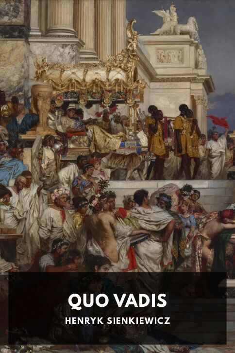 Typing practice story cover: Quo Vadis
