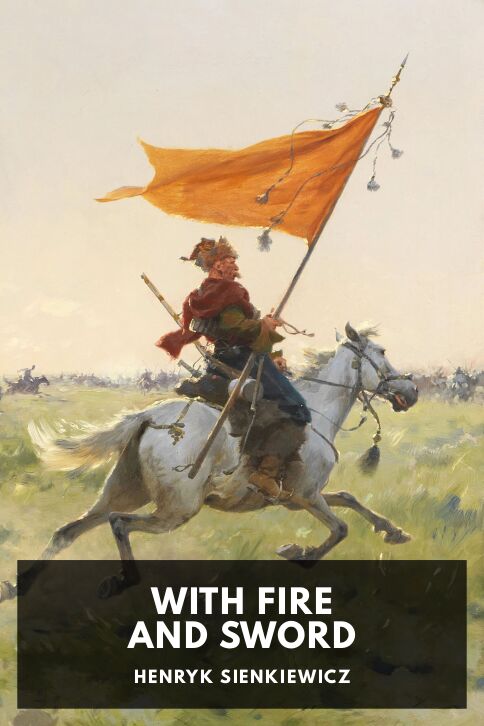 Typing practice book cover: With Fire and Sword