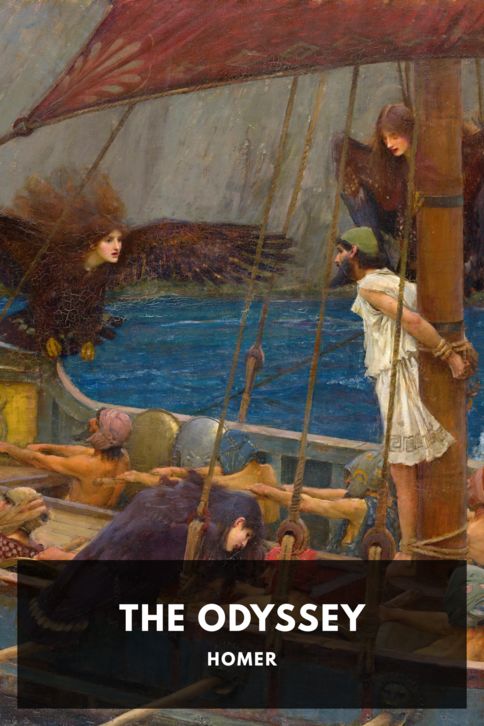 Typing practice book cover: The Odyssey