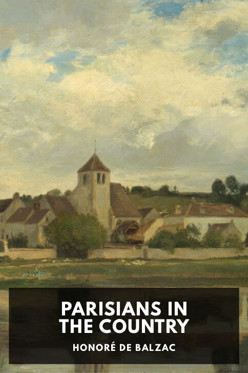 Typing practice story cover: Parisians in the Country