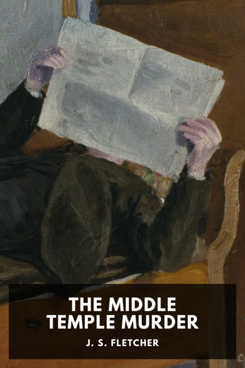 Typing practice book cover: The Middle Temple Murder